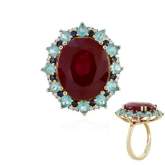 Madagaskar-Rubin-Goldring (D'vyere)