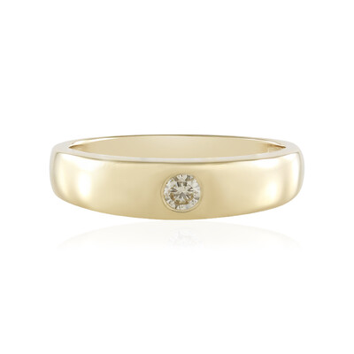 I2 Schokoladen-Brillant-Goldring