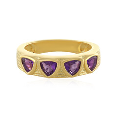 Uruguay-Amethyst-Silberring (SAELOCANA)