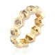 I2 Champagner-Diamant-Goldring (de Melo)