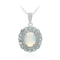 Welo-Opal-Silberhalskette