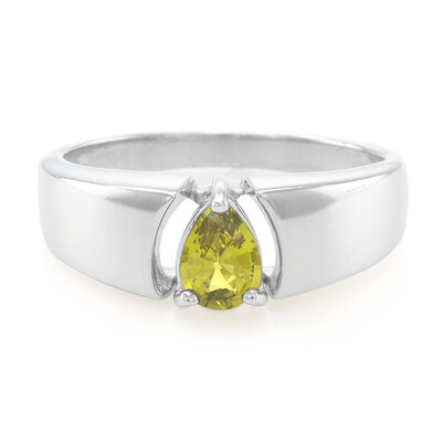 Brasilianischer Chrysoberyll-Herren-Silberring