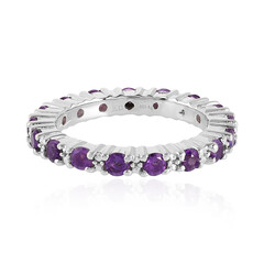 Sibirischer Amethyst-Silberring