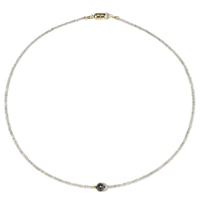 Diamant-Goldhalskette (Adela Gold)