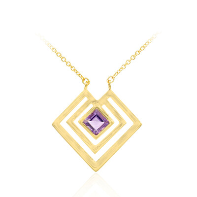 Amethyst-Silberhalskette