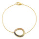 Saphir-Silberarmband