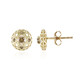 I2 Champagner-Diamant-Goldohrringe (Ornaments by de Melo)