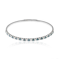 Blauer SI2 Diamant-Goldarmreif (CIRARI)