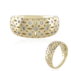 I2 (I) Diamant-Goldring (Ornaments by de Melo)