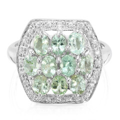 Paraiba-Turmalin-Silberring