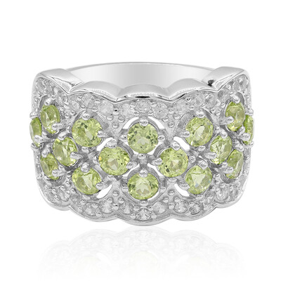Peridot-Silberring