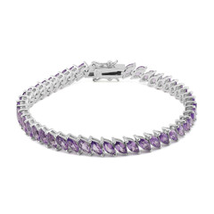 Amethyst-Silberarmband