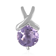 Lavendel-Amethyst-Silberanhänger