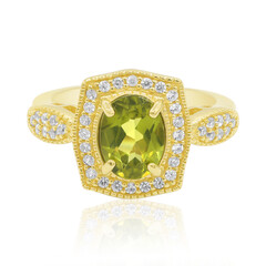 Peridot-Silberring
