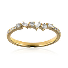 SI2 (H) Diamant-Goldring (CIRARI)
