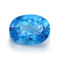 Schweizblauer Topas-Edelstein - 21,77 ct