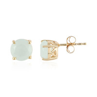 Paraiba-Opal-Silberohrringe
