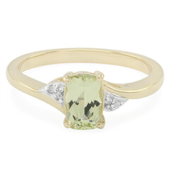 Kanadischer Apatit-Goldring
