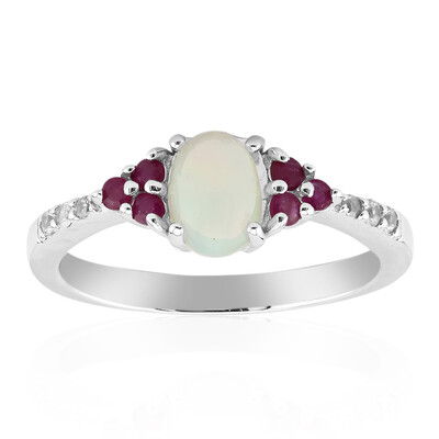 Welo-Opal-Silberring