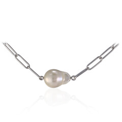 Süßwasserzuchtperlen-Silbercollier (TPC)