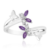 Sambia-Amethyst-Silberring