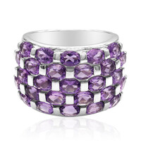 Amethyst-Silberring