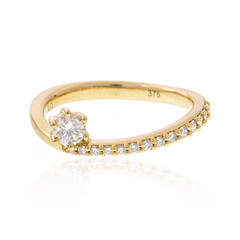 Lupenreiner (F) Brillant-Goldring (LUCENT DIAMONDS)