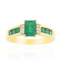 AAA-Sambia-Smaragd-Goldring