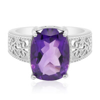 Marokkanischer Amethyst-Silberring