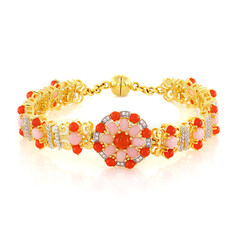 Karneol-Silberarmband