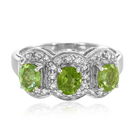 Paraiba-Turmalin-Silberring