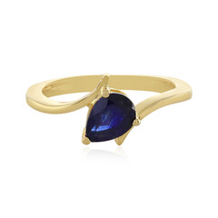 Blauer Madagaskar-Saphir-Silberring