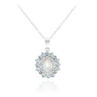 Welo-Opal-Silberhalskette