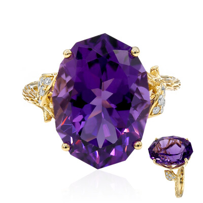 Amethyst-Goldring (Smithsonian)