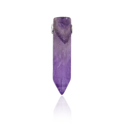 Amethyst-Silberanhänger (MONOSONO COLLECTION)