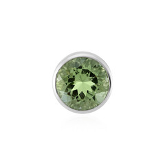 Grüner Amethyst-Silberanhänger