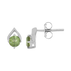Peridot-Silberohrringe