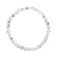 Blauer Quarz-Armband