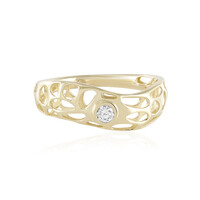 Lupenreiner (F) Brillant-Goldring (Ornaments by de Melo)