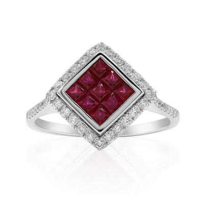 Burmesischer Rubin-Goldring (Estée Collection)