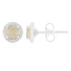 Welo-Opal-Silberohrringe