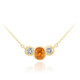 Ban Ka Cha-Oranger Saphir-Goldcollier