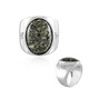 Leoparden-Opal-Silberring