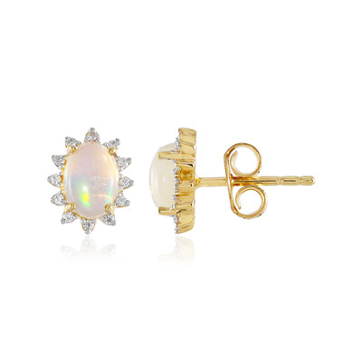 Welo-Opal-Silberohrringe