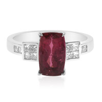 AAA-Brasilianischer Rubellit-Goldring (CIRARI)