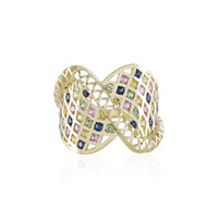 Saphir-Goldring (Ornaments by de Melo)