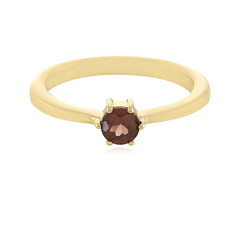 Himbeer-Zirkon-Silberring
