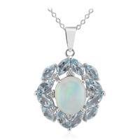 Welo-Opal-Silberhalskette
