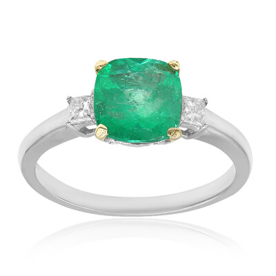 Kolumbianischer Smaragd-Goldring (CIRARI)
