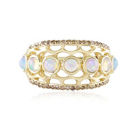 Welo-Opal-Goldring (Ornaments by de Melo)